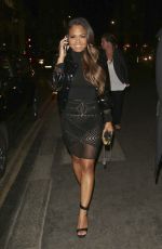 CHRISTINA MILIAN Arrives at Steam & Rye in London