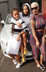 CHRISTINA MILIAN, KARREUCHE TRAN and AMBER ROSE at Luxury Motor Run to Coachella in Los Angeles