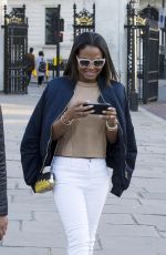 CHRISTINA MILIAN Out and About in London 04/18/2015