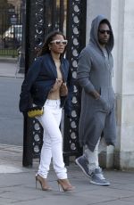 CHRISTINA MILIAN Out and About in London 04/18/2015