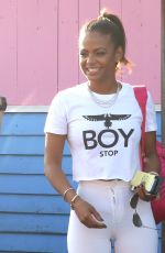CHRISTINA MILIAN Outside a Pink tTaco in Los Angeles