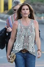 CINDY CRAWFORD Arriving at Gregg Allman Concert at the Canyon Club in Agoura Hills