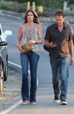 CINDY CRAWFORD Arriving at Gregg Allman Concert at the Canyon Club in Agoura Hills