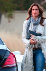 CINDY CRAWFORD Out and About in Malibu 04/25/2015