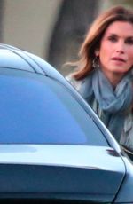 CINDY CRAWFORD Out and About in Malibu 04/25/2015