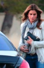 CINDY CRAWFORD Out and About in Malibu 04/25/2015