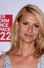 CLAIRE DANES at Performance Space 122 2015 Spring Gala in New York