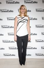 CLAIRE DANES at Time Talks at TimesCenter in New York