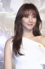 CLAUDIA KIM at Avengers: Age of Ultron Press Conference in Seoul