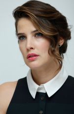 COBIE SMULDERS at Avengers: Age of Ultron Press Conference in Burbank