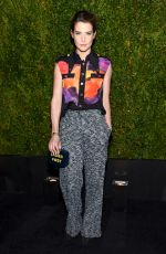 COBIE SMULDERS at Chanel Dinner at Tribeca Film Festival in New York