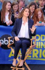 COBIE SMULDERS at Good Morning America in New York 04/29/2015