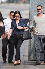 COURTNEY COX Arrives at Jimmy Kimmel Live in New York