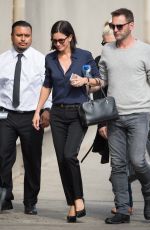 COURTNEY COX Arrives at Jimmy Kimmel Live in New York