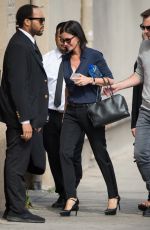 COURTNEY COX Arrives at Jimmy Kimmel Live in New York