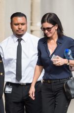 COURTNEY COX Arrives at Jimmy Kimmel Live in New York