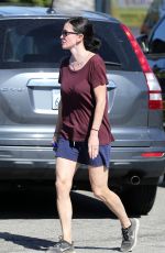 COURTNEY COX Out Hiking in Malibu 04/27/2015