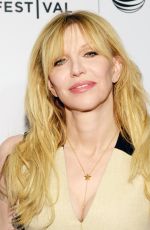 COURTNEY LOVE at Kurt Cobain: Montage of Heck Premiere in New York