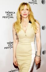 COURTNEY LOVE at Kurt Cobain: Montage of Heck Premiere in New York
