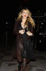 COURTNEY LOVE Leaves The Florence and the Machine Concert at Ace Hotel