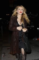 COURTNEY LOVE Leaves The Florence and the Machine Concert at Ace Hotel