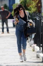DAISY LOWE Out and About in London 04/23/2015