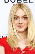 DAKOTA FANNING at Franny Pre-TFF Cast Dinner in New York