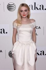 DAKOTA FANNING at Franny Premiere in New York