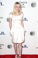 DAKOTA FANNING at Franny Premiere in New York