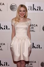 DAKOTA FANNING at Franny Premiere in New York