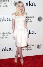 DAKOTA FANNING at Franny Premiere in New York