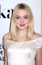 DAKOTA FANNING at Franny Premiere in New York