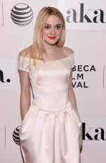 DAKOTA FANNING at Franny Premiere in New York