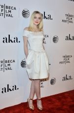DAKOTA FANNING at Franny Premiere in New York