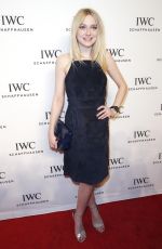 DAKOTA FANNING at IWC Schaffhausen For the Love of Cinema Gala in New York