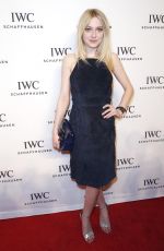 DAKOTA FANNING at IWC Schaffhausen For the Love of Cinema Gala in New York