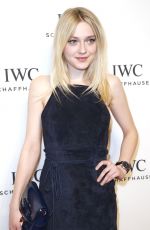 DAKOTA FANNING at IWC Schaffhausen For the Love of Cinema Gala in New York