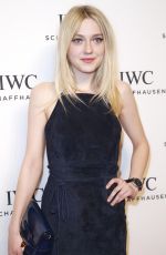 DAKOTA FANNING at IWC Schaffhausen For the Love of Cinema Gala in New York