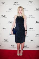 DAKOTA FANNING at IWC Schaffhausen For the Love of Cinema Gala in New York