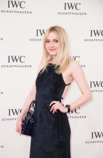 DAKOTA FANNING at IWC Schaffhausen For the Love of Cinema Gala in New York