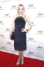 DAKOTA FANNING at IWC Schaffhausen For the Love of Cinema Gala in New York