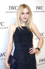 DAKOTA FANNING at IWC Schaffhausen For the Love of Cinema Gala in New York