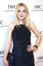 DAKOTA FANNING at IWC Schaffhausen For the Love of Cinema Gala in New York