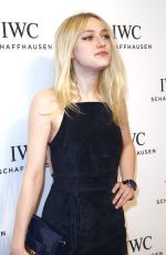 DAKOTA FANNING at IWC Schaffhausen For the Love of Cinema Gala in New York