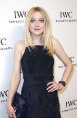 DAKOTA FANNING at IWC Schaffhausen For the Love of Cinema Gala in New York