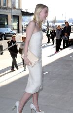 DAKOTA FANNING at Max Mara Celebrates Opening of the Whitney Museum of American Art