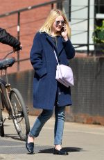 DAKOTA FANNING Out and About in New York 04/24/2015