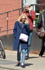 DAKOTA FANNING Out and About in New York 04/24/2015