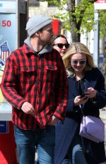 DAKOTA FANNING Out and About in New York 04/24/2015