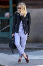 DAKOTA FANNING Out and About in New York